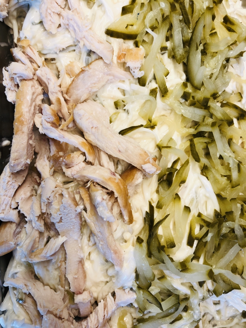 Salata de telina cu piept de pui